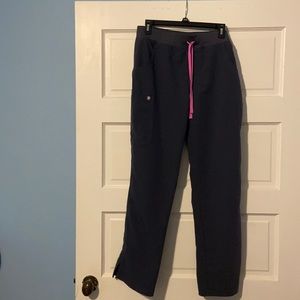 Figs dark gray scrub pants size medium